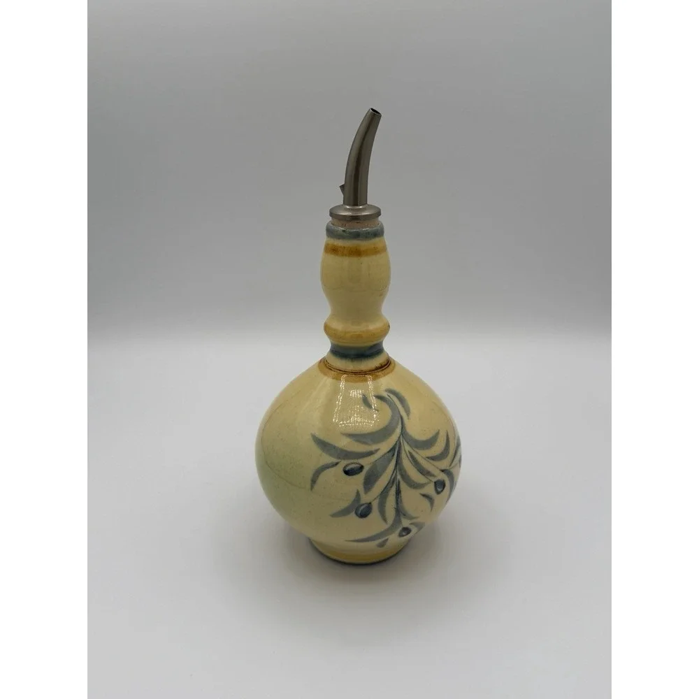 Vintage Barocco Valbone Oil Dispenser 9 Inch Tall Made In France
